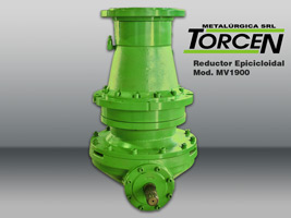 Reductor Epicicloidal - Vista lateral.